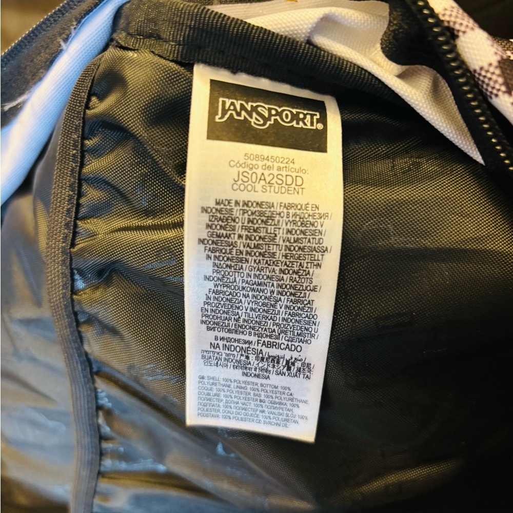 Jansport 17.5 Backpack “Daisy Mae” - Picture 12 of 13